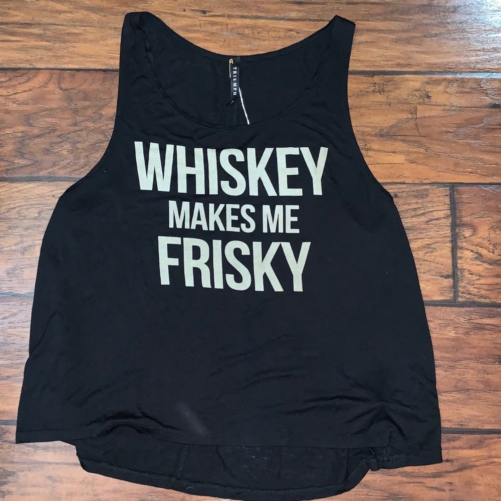 Whiskey Makes Me Firsky Tank